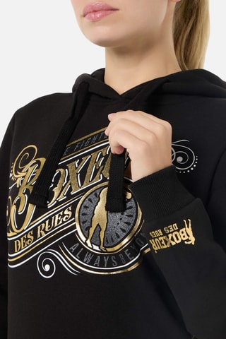 Sweat com capuz - Preto