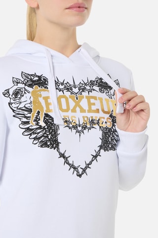 Sweat com capuz - Branco