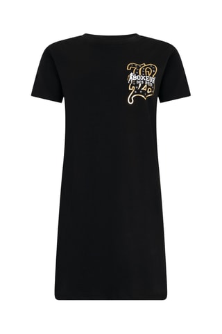 Vestido direito - Preto