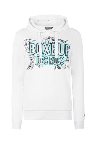 Sweat com capuz - Branco