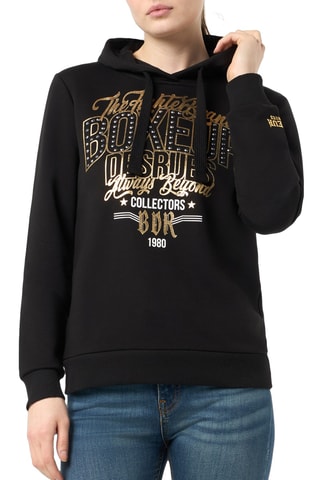 Sweat com capuz - Preto