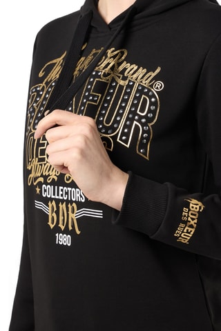 Sweat com capuz - Preto