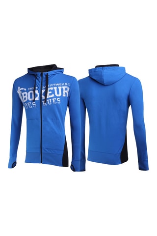 Sweat à capuche - Bleu