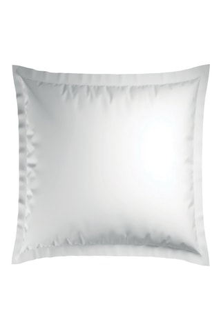 2 Katoensatijnen Kussenslopen - 80 draad/cm² - Wit - 63 x 63 cm