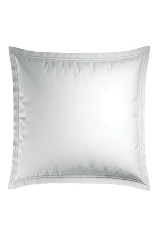2 Katoensatijnen Kussenslopen - 80 draad/cm² - Wit - 63 x 63 cm