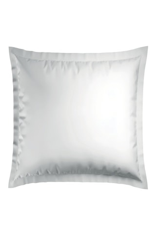 2 Katoensatijnen Kussenslopen - 80 draad/cm² - Grijs - 63 x 63 cm