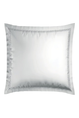 2 Katoensatijnen Kussenslopen - 80 draad/cm² - Grijs - 63 x 63 cm