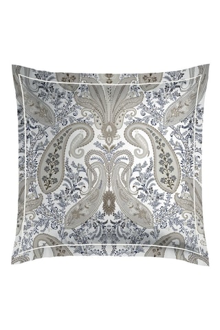 2 Katoensatijnen Kussenslopen - 80 draad/cm² - Taupe - 63 x 63 cm