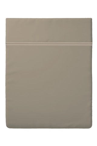 Katoensatijnen Laken - 80 draad/cm² - Taupe - 240 x 300 cm