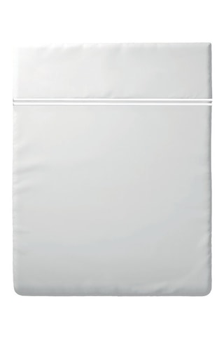 Katoensatijnen Laken - 80 draad/cm² - Wit - 240 x 300 cm