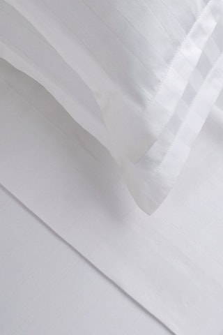 Katoensatijnen Laken - 80 draad/cm² - Wit