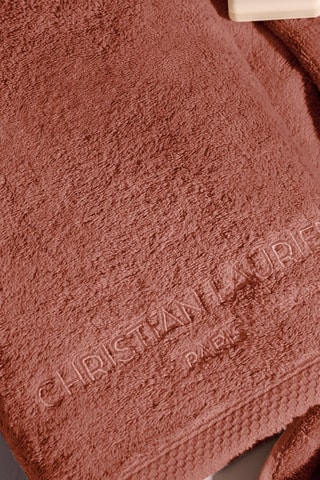 2 draps de douche - Terracotta - 70 x 140 cm