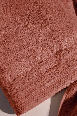 6 gants de toilette - Terracotta