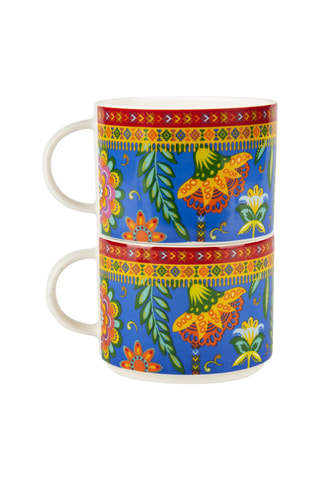 4 tasses en New Bone China Gipsy Soul - 50 cl