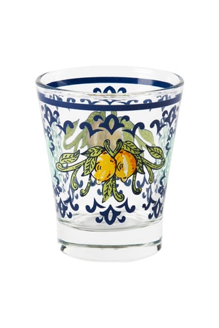 6 tasses à café en verre soufflé Amalfi - 9 cl