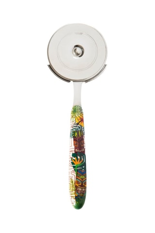Roulette à pizza en acier inoxydable Tiki - 19 cm