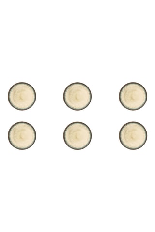6 pratos de sobremesa em cerâmica Zeus - 20 cm