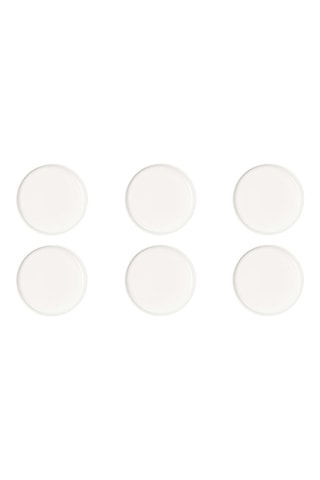 6 pratos de sobremesa em cerâmica Nordic - 20 cm