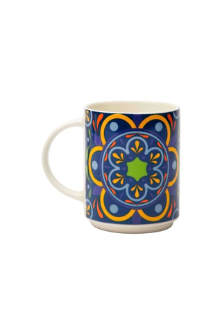 4 mugs en New Bone China Pueblo 30 cl
