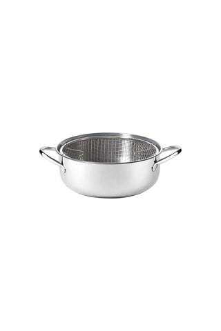 Friteuse en acier inoxydable - 24 cm