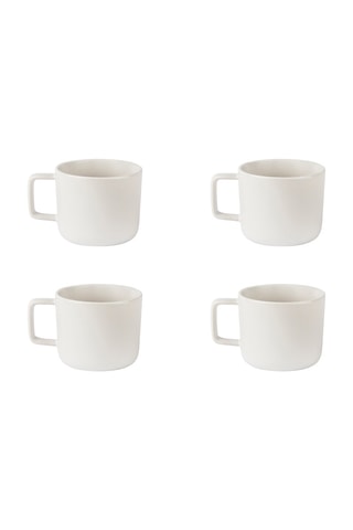 4 mugs en grès Nordic 21 cl