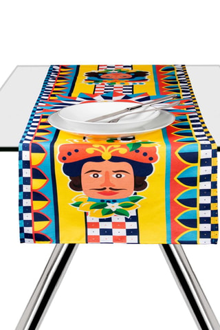 Chemin de table - 45 x 140 cm - Multicolore