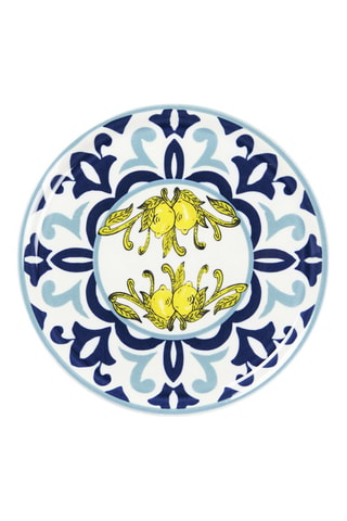 6 assiettes à pizza en porcelaine - 31 cm
