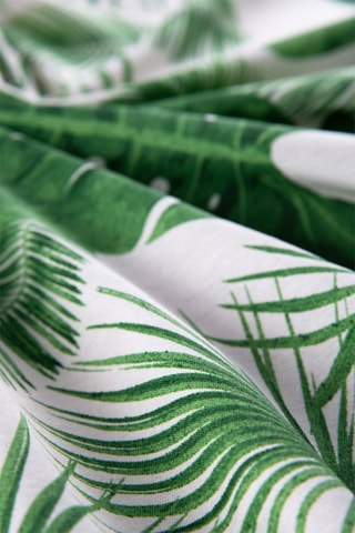 Chemin de table Foliage - 45 x 140 cm - Vert