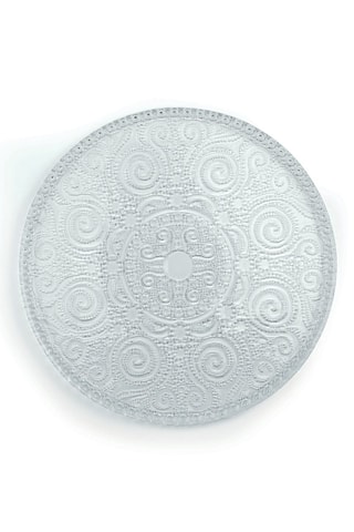 Plat en verre Arabesque  -  31 cm