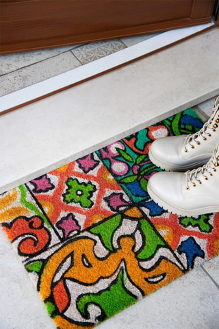 Paillasson Lisbonne - 40 x 60 cm - Multicolore