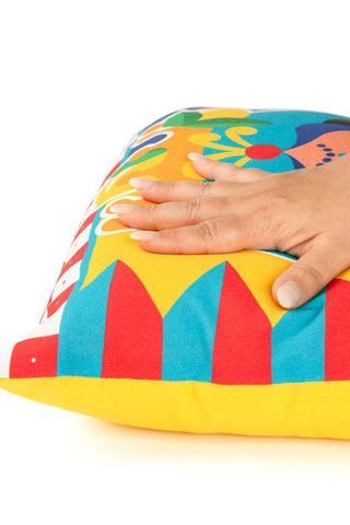 Coussin Regina - 45 x 45 x 16 cm - Multicolore