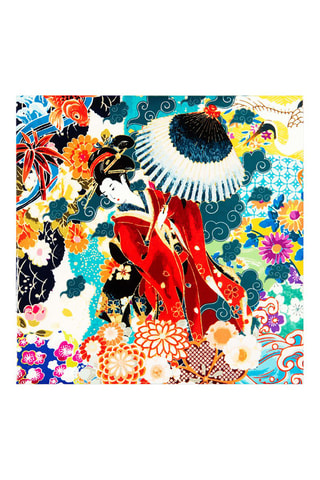 Salvamanteles de cerámica Kimono -  15 x 15 cm