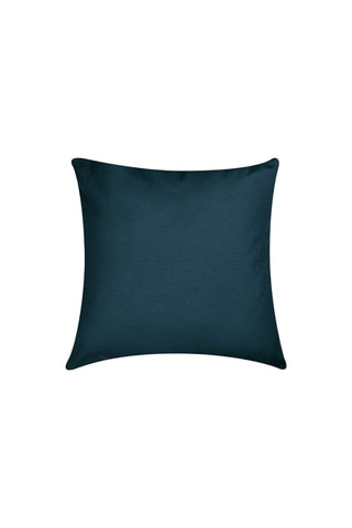 Coussin Ocean - 45 x 45 cm - Blanc et bleu