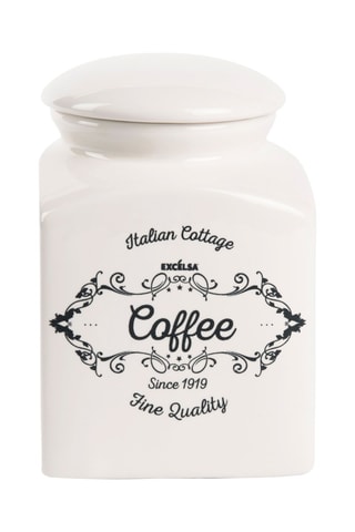 Boîte de conservation à café en céramique - 70 cl