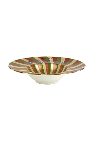 6 assiettes creuses en céramique Little Italy - 28,5 x 28,5 x 6,5 cm