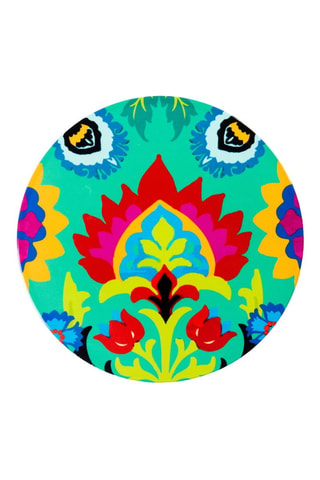 Dessous de plat New Delhi en céramique - 16 x 16 cm
