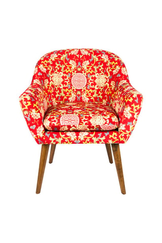 Fauteuil La Via Della Seta - Orange