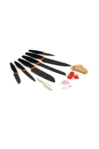 6 couteaux en acier inoxydable Chef