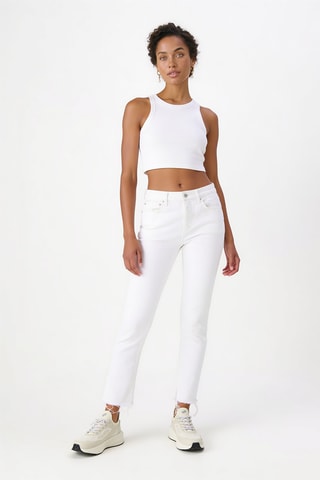 Jean boyfriend - Blanc