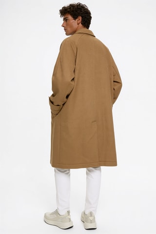 Manteau en laine - Camel
