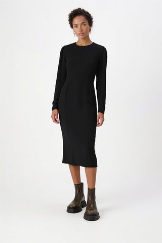 Robe midi - Noir