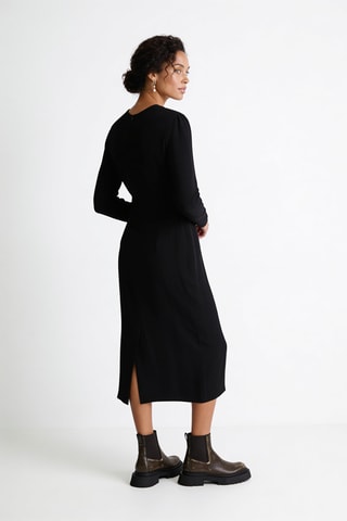Robe midi - Noir