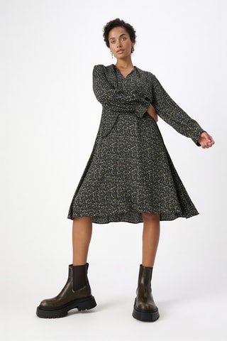 Robe midi - Noir