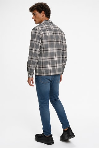 Surchemise en laine - Gris