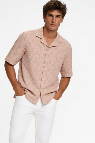 Chemise regular - Rose