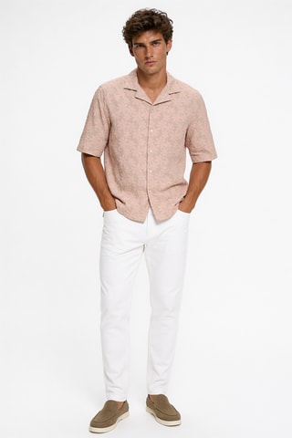Chemise regular - Rose