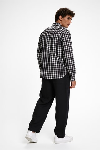 Chemise - Marron et gris