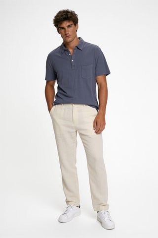 Polo - Bleu-gris