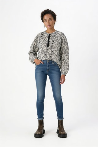 Blousse en soie - Beige