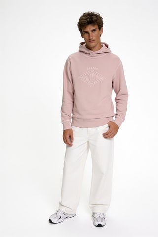 Sweat à capuche - Rose